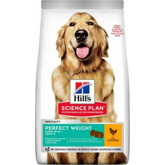 Hill's Science Plan Perfect Weight Adult Large 12kg Dry Food for Adult Large Breed Dogs Diet with Chicken